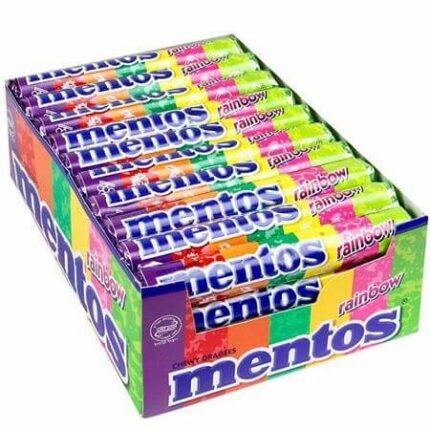 MENTOS 38gr. - (RAINBOW) 20τεμ.