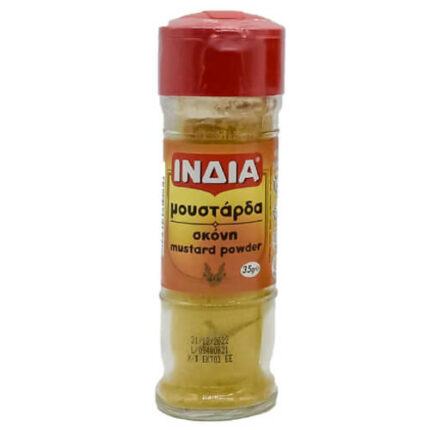 ΙΝΔΙΑ ΜΟΥΣΤΑΡΔΑ ΣΕ ΣΚΟΝΗ 35gr. - (ΓΥΑΛΙΝΟ ΒΑΖΟ)