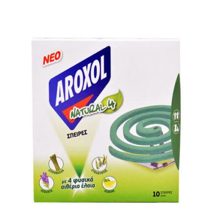 AROXOL NATURAL ΣΠΕΙΡΕΣ ΦΙΔΑΚΙ - (10τεμ.)