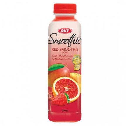 OKF SMOOTHIE MIXED FRUITS 350ml - (RED)