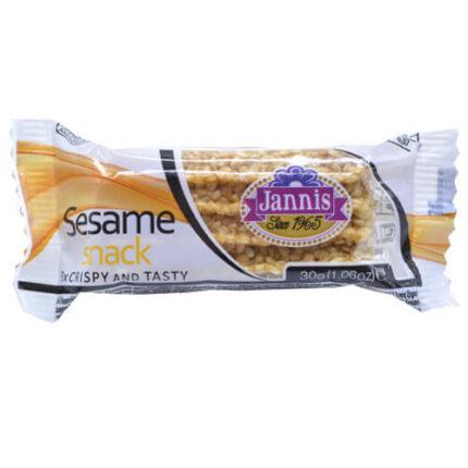 JANNIS ΠΑΣΤΕΛΙ 30gr. - (ΣΟΥΣΑΜΙ) (SESAME SNACK) (3τεμ.)