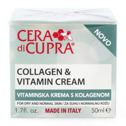 CERA DI CUPRA ΚΡΕΜΑ ΠΡΟΣΩΠΟΥ 50ml - (COLLAGEN & VITAMIN) (DAY & NIGHT)