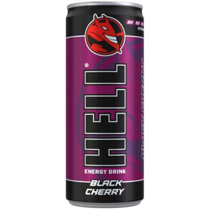 HELL ENERGY DRINK 250ml - (BLACK CHERRY)