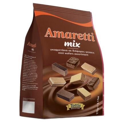 BINGO AMARETTI ΓΚΟΦΡΕΤΑ 175gr. - (MIX) (ΣΑΚΟΥΛΑ)