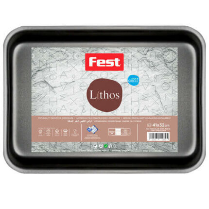 FEST LITHOS ΤΑΨΙ ΟΡΘΟΓΩΝΙΟ ΑΝΤΙΚΟΛΛΗΤΙΚΟ (41x32cm)