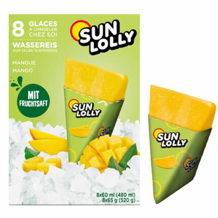 SUN LOLLY ΓΡΑΝΙΤΑ (60ml x 8τεμ.) - (ΜΑΝΓΚΟ)
